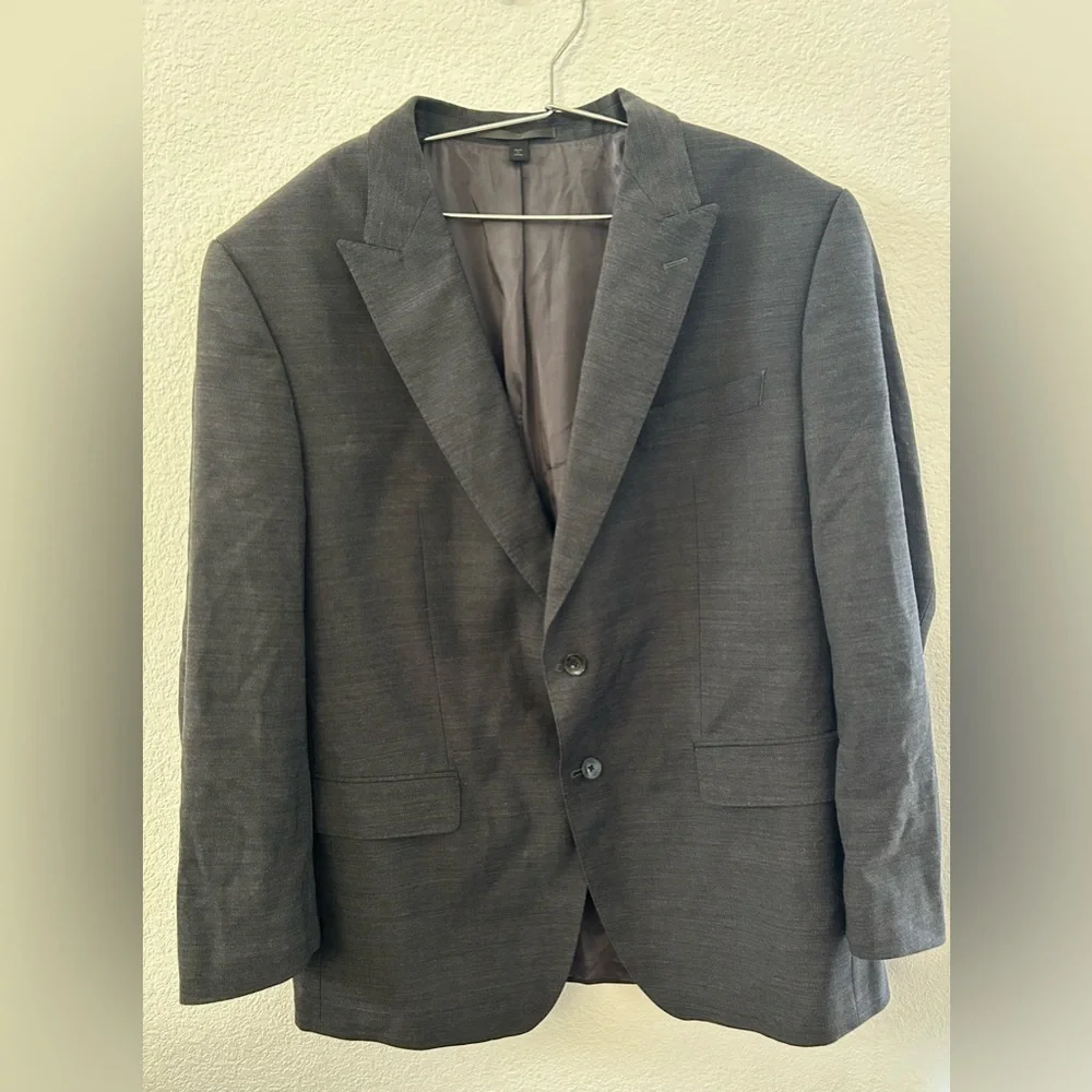 Men's Classic Black Blazer size 48R slim fit